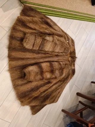 Pelliccia marrone tg U