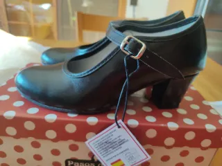 Zapatos de baile niña Pasos de Baile negros