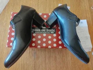 Zapatos de baile niña Pasos de Baile negros