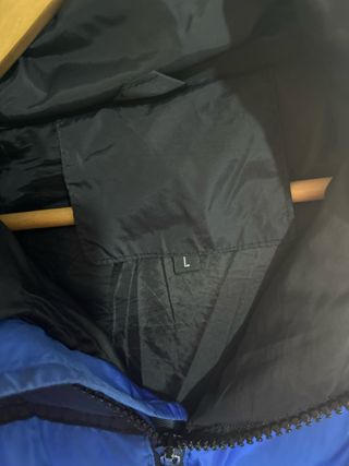 Abrigo The North Face Negro y Azul