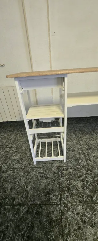 Mueble Bar Cocina Madera y Metal