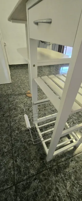 Mueble Bar Cocina Madera y Metal