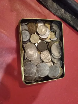 Monedas antiguas variadas