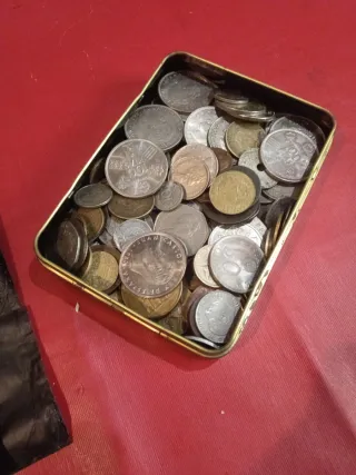 Monedas antiguas variadas