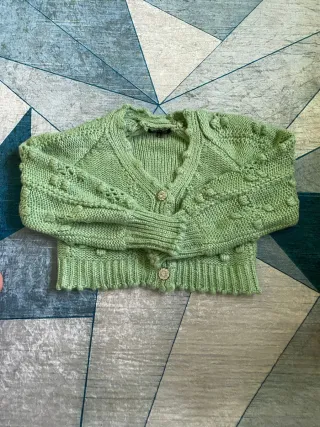 Chaqueta joya verde talla L sin uso