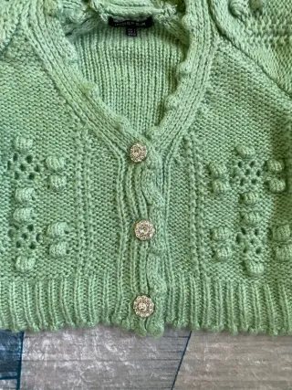 Chaqueta joya verde talla L sin uso