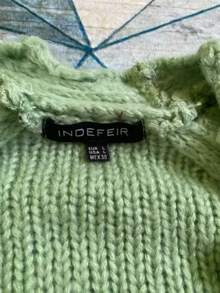 Chaqueta joya verde talla L sin uso