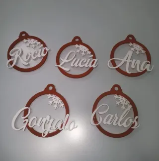 Adorno Patita Navidad Personalizado