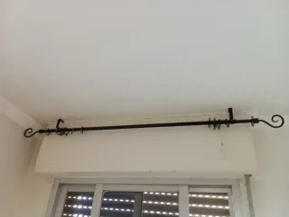 Conjunto forja dormitorio.