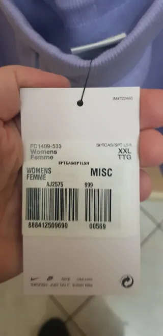 Pantaloncini Nike Donna Viola