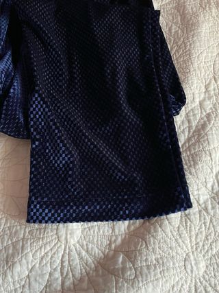 Traje Mioh americana y pantalón terciopelo