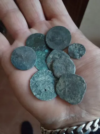 Lote monedas antiguas