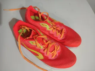 Zapatillas Pista Atletismo Mujer Naranja/Rosa