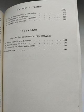 Matemáticas Bachillerato (1957-58)