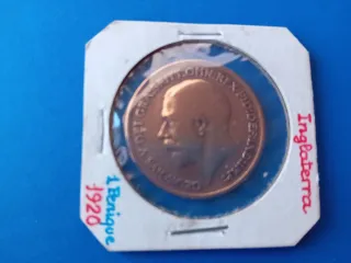 Moneda de Inglaterra 1920