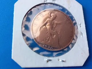 Moneda de Inglaterra 1920