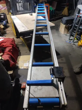 Tope medidor camino de rodillos