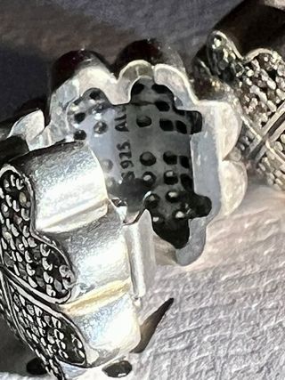 2x Clips Pandora Trébol