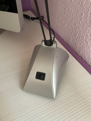 Flexo de escritorio gris