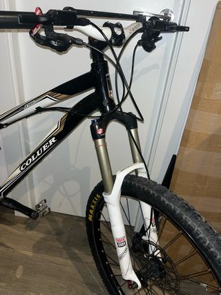 Bicicleta doble suspensión aire 26”