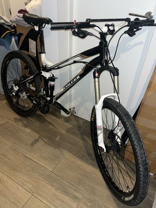 Bicicleta doble suspensión aire 26”