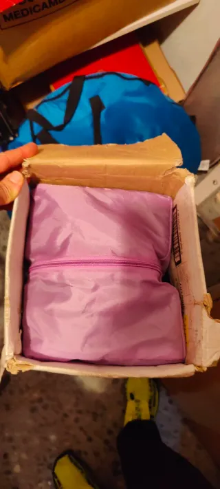 Cuna de viaje plegable