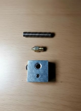 Blocco riscaldante, Gola e Ugello per Stampanti 3D