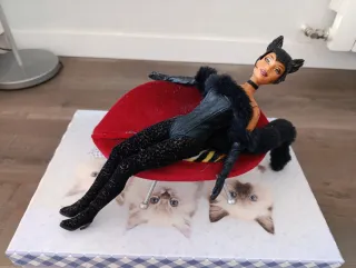 Barbie Lounge Kitties Negra