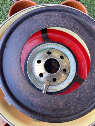 Juego Fondue Hierro Fundido Negro y Rojo