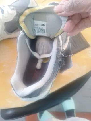 Zapatillas New Balance Gris/Blanco