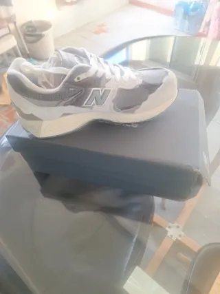 Zapatillas New Balance Gris/Blanco