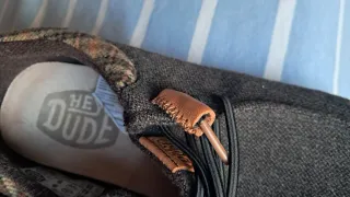 Zapatos Hey Dude Marrón y Gris