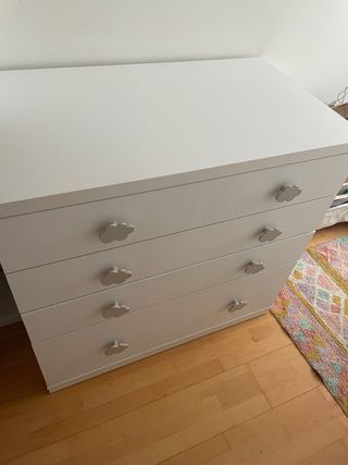 Cómoda infantil con cambiador