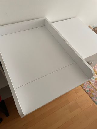 Cómoda infantil con cambiador