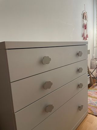 Cómoda infantil con cambiador