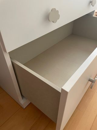 Cómoda infantil con cambiador