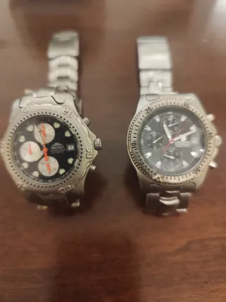 Coppia orologi cronografi uomo Time Force/Regolo