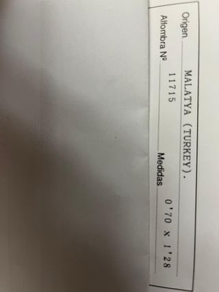 Alfombra persa de lana