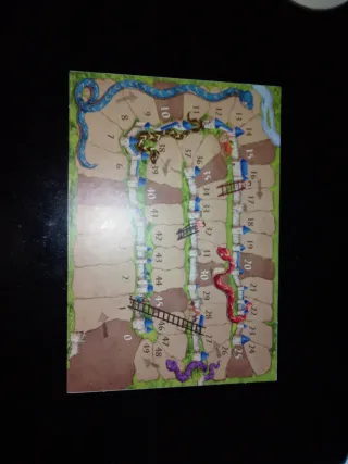 Juego de mesa Carcassonne Serpientes y Escaleras