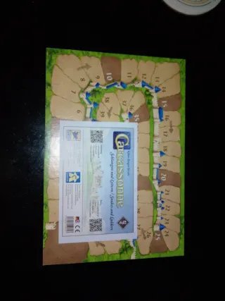 Juego de mesa Carcassonne Serpientes y Escaleras