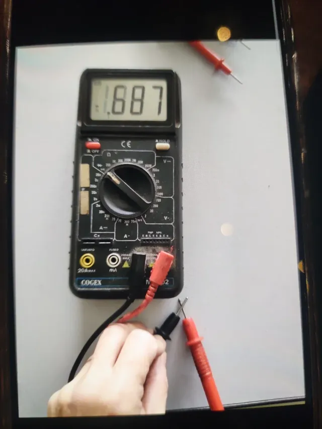 Multímetro Digital COGEX M-02 Jesús GM