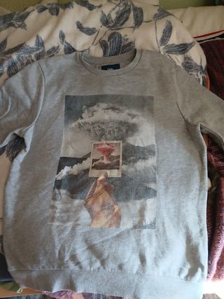 Sudadera Gris Clockhouse