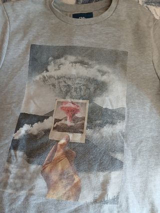 Sudadera Gris Clockhouse