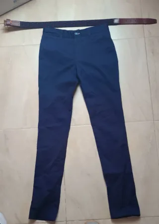 Pantalón traje chaqueta y Cinturón de regalo