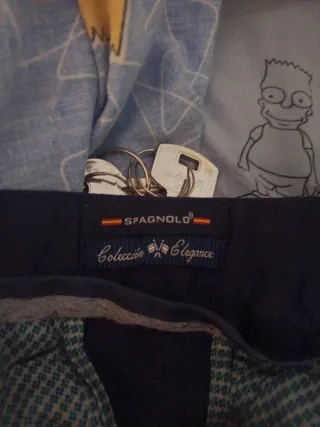 Pantalón traje chaqueta y Cinturón de regalo