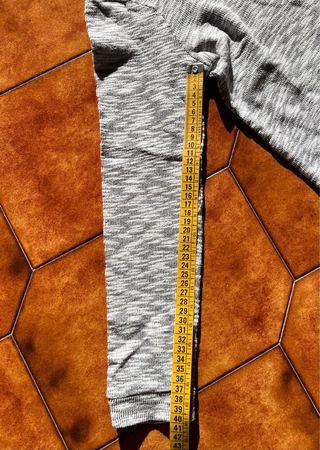 Maglioncino OVS grigio con frange - Taglia XS