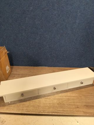 Scaffale a Parete SONGMICS Bianco, 3 Cassetti