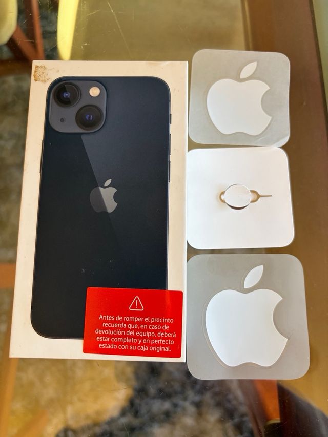 iPhone 13 mini 128GB con custodia e scatola