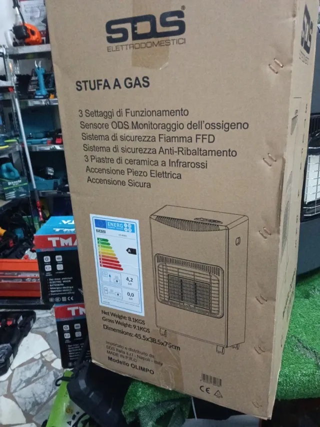 Stufa a gas SDS Elettrodomestici