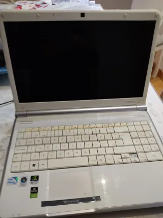 Packard Bell Ordenador Portátil Plata/Blanco